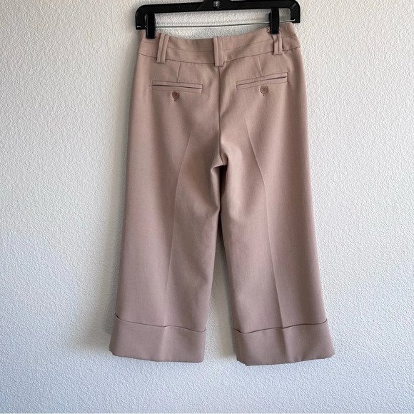 Trina Turk Womens Wide Leg Casual Cropped Pants - Picture 4 of 12